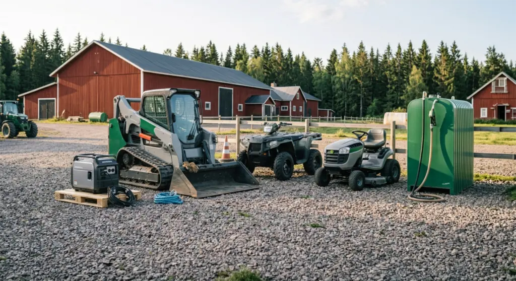Bensiiniä tarvitaan paljon muuhunkin kuin henkilöauton tankkaamiseen. Yrityksissä, maatiloilla ja urakoinnissa sitä käytetään erilaisissa ajoneuvoissa, pienkoneissa ja laitteissa. Öljypuisto toimittaa bensiiniä suoraan asiakkaan tarpeisiin kaikkialle Suomeen.